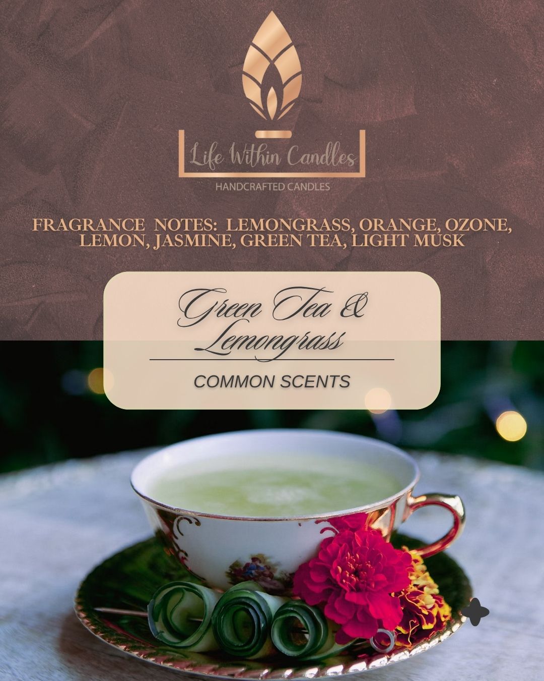 Candles:  Common Scents