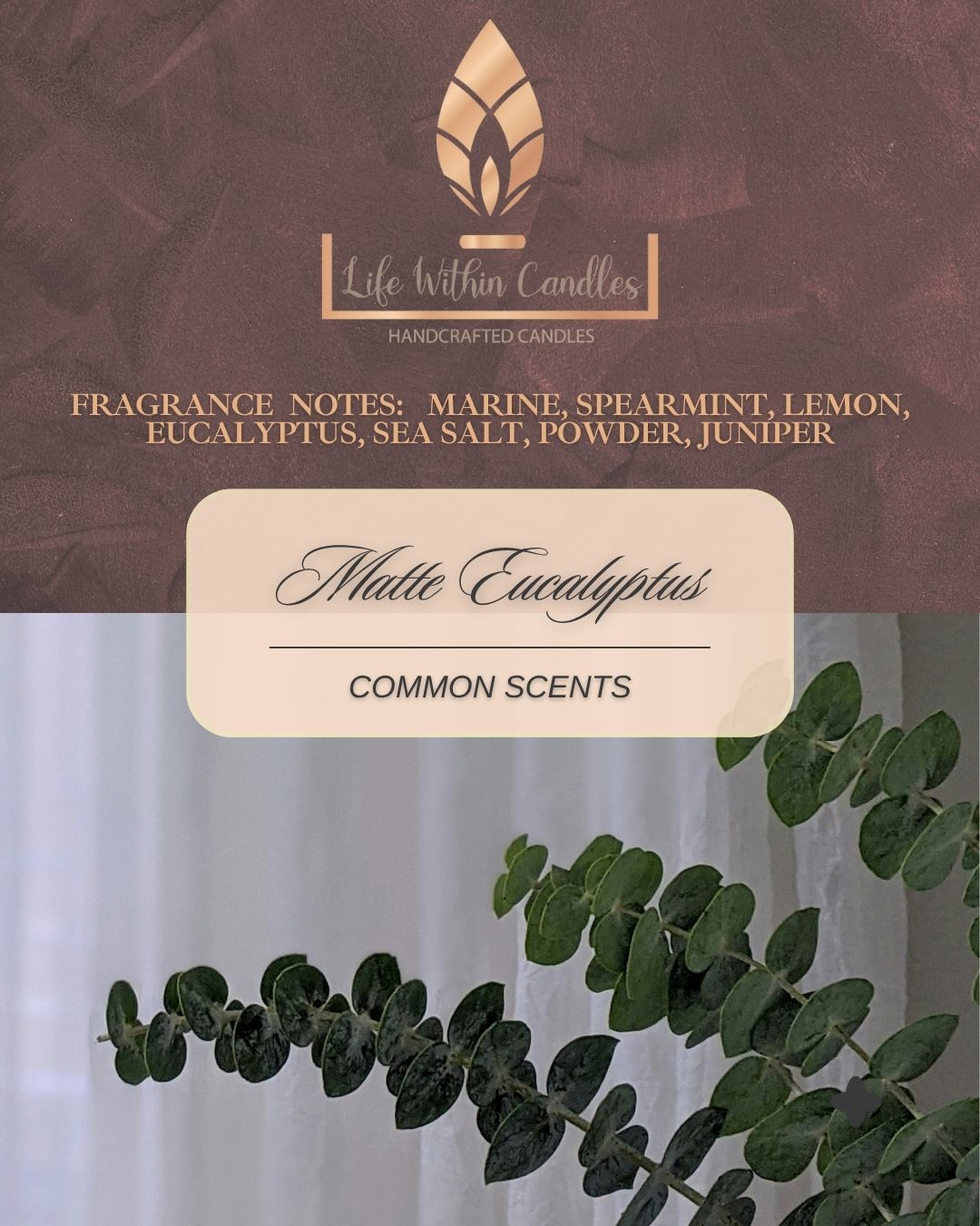 Candles:  Common Scents