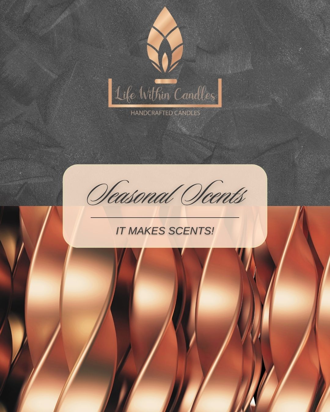 Candles:  Seasonal Scents